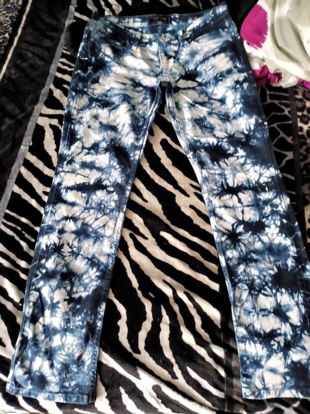 Levi's Superlow 524™ jeans Tie-Dye Skinny Jeans Waist 1